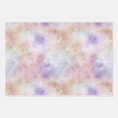 Lila Gefärbte Krawatte Rosa      Geschenkpapier Set (Vorderseite)