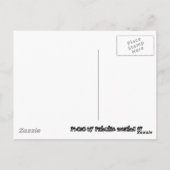 Lila Gefühle Postkarte (Rückseite)