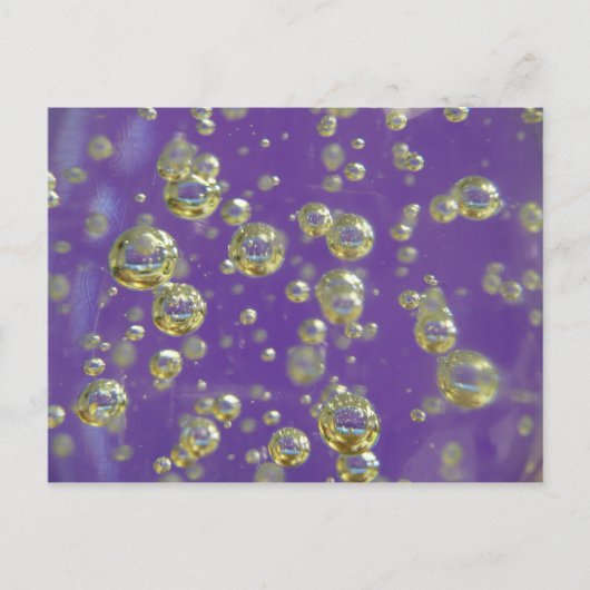 Lila Gefühle Postkarte (Vorderseite)