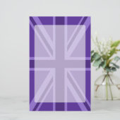 Lila Gehäuse Briefpapier (Stehend Vorderseite)