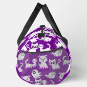 lila Geisterfreund Duffle Bag (Rechts)
