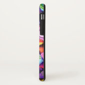 Lila Gekritzel abstrakte iPhone Abdeckung Case-Mate iPhone Hülle (Hinten/Links)