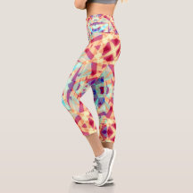 Lila-Gelb-Türkisrot-Geometrisches marokkanisches L