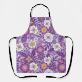Lila, Gelb und Magenta Schürze (Vorderseite)