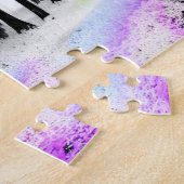 Lila Gelbblau in Schwarzwald Puzzle (Seite)