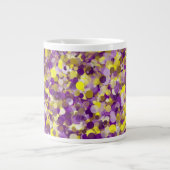 Lila Gelbe Punkt 20oz Tasse (Vorderseite)