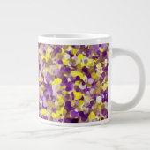 Lila Gelbe Punkt 20oz Tasse (Rechts)