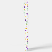 Lila-Gelbgrün Mardi Gras Lilie Case-Mate iPhone Hülle (Rückseite / Links)