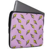 Lila Geleis Laptopschutzhülle (Vorne Rechts)