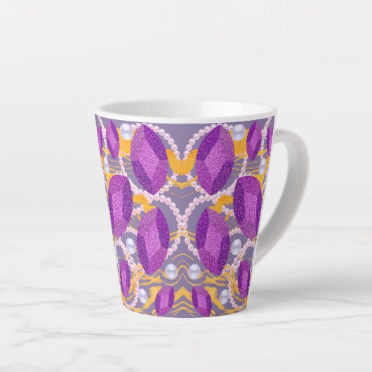 LILA GEMS MILCHTASSE (Rechte Ecke)