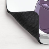 Lila Gemüseaugen Mousepad (Ecke)