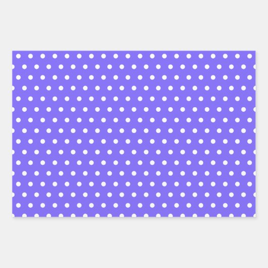 Lila Gemusterte ideal für Matching Geschenkpapier Set (Vorderseite 2)