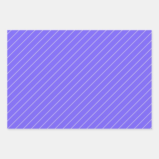 Lila Gemusterte ideal für Matching Geschenkpapier Set (Vorderseite)