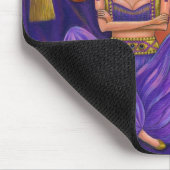 Lila Genie Mousepad (Ecke)