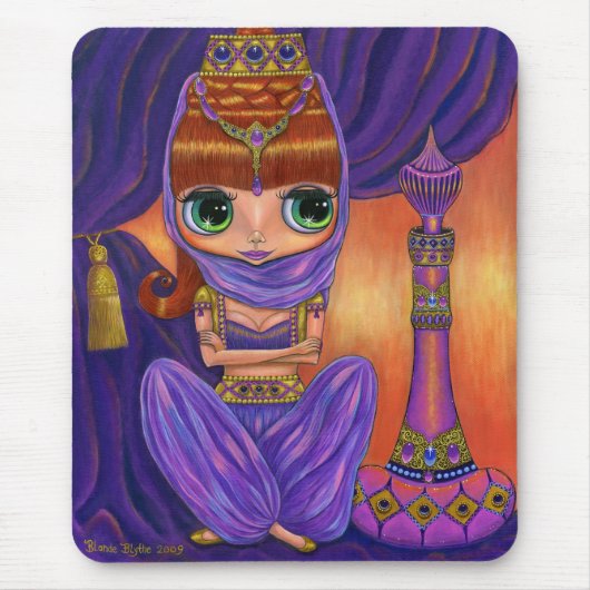 Lila Genie Mousepad (Vorne)