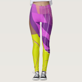 LILA GEO LEGGINGS