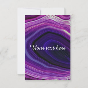 Lila Geode mit Fallschirm