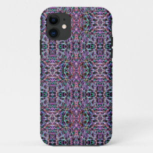 Lila geometrisch rosa Case-Mate iPhone hülle