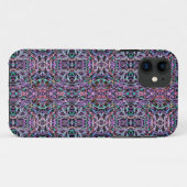 Lila geometrisch rosa Case-Mate iPhone hülle (Rückseite (Horizontal))