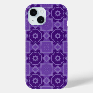 Lila geometrische abstrakte Design-Handyhülle Case-Mate iPhone Hülle