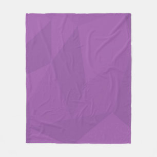 Lila, geometrische, coole, trendige, moderne, einf fleecedecke