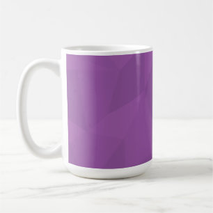 Lila, geometrische, coole, trendige, moderne, einf kaffeetasse