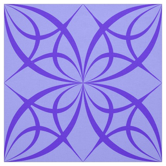 Lila geometrische Kreise Stoff (Muster)