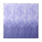 Lila geometrische Quadrate des violetten Dreiecks Fliese (Vorderseite)