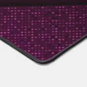 Lila geometrische Schreibtischmatte - Moderne Büro (Ecke)