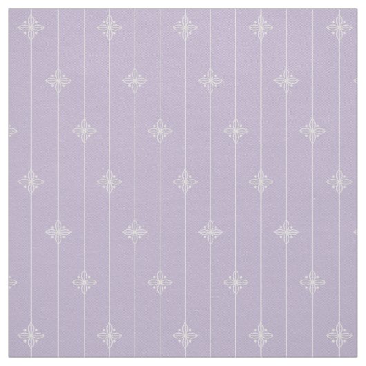 Lila geometrisches Blumenpastellmuster Stoff (Muster)