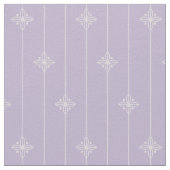 Lila geometrisches Blumenpastellmuster Stoff (Nahaufnahme)