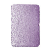 Lila geometrisches Fliesendesign Ombre Badematte (Vorderseite Vertikal)