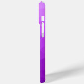 Lila geometrisches Omergefälle Case-Mate iPhone Hülle (Rückseite / Links)