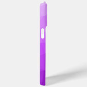 Lila geometrisches Omergefälle Case-Mate iPhone Hülle (Rückseite / Rechts)