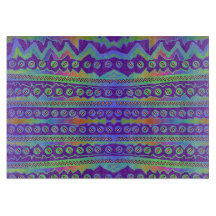 Lila geometrisches Trennboard