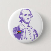 Lila George Button (Vorderseite)