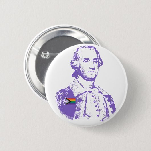 Lila George Button (Vorne & Hinten)