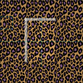 Lila Gepardmuster Stoff (Kachel)