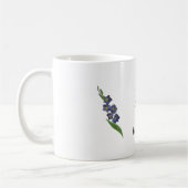 Lila Geschenk für die Tasse Gladiolus Watercolor (Links)