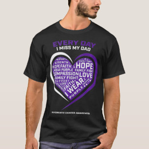 Lila Geschenke aus der Erinnerung an meinen Vater  T-Shirt