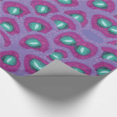 Lila Geschenkpapier (Ecke)