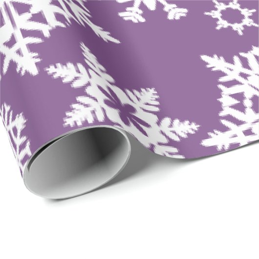 Lila Geschenkpapier (Rolleneckpunkt)