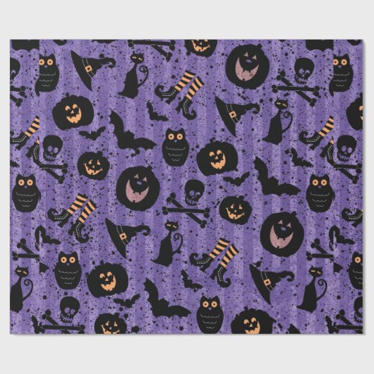 Lila Geschenkpapier (Flach)