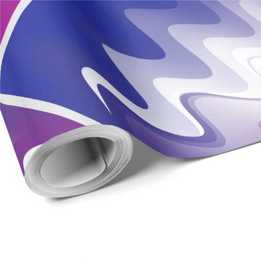Lila Geschenkpapier (Rolleneckpunkt)