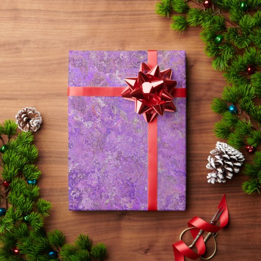 lila geschenkpapier (Feiertagsgeschenk)