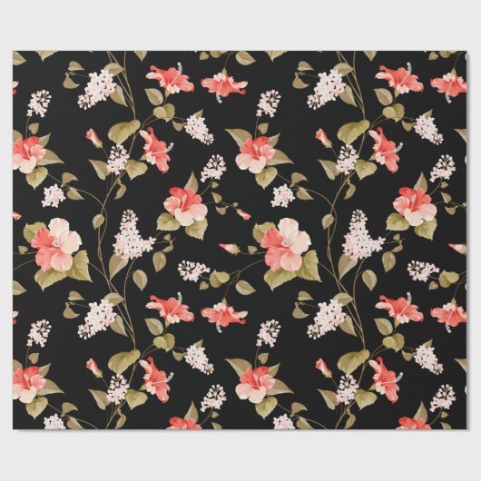 Lila Geschenkpapier (Flach)