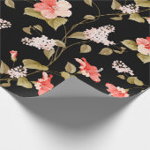 Lila Geschenkpapier (Ecke)