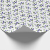 Lila Geschenkpapier (Ecke)