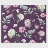 Lila Geschenkpapier (Flach)