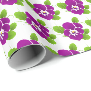 Lila Geschenkpapier